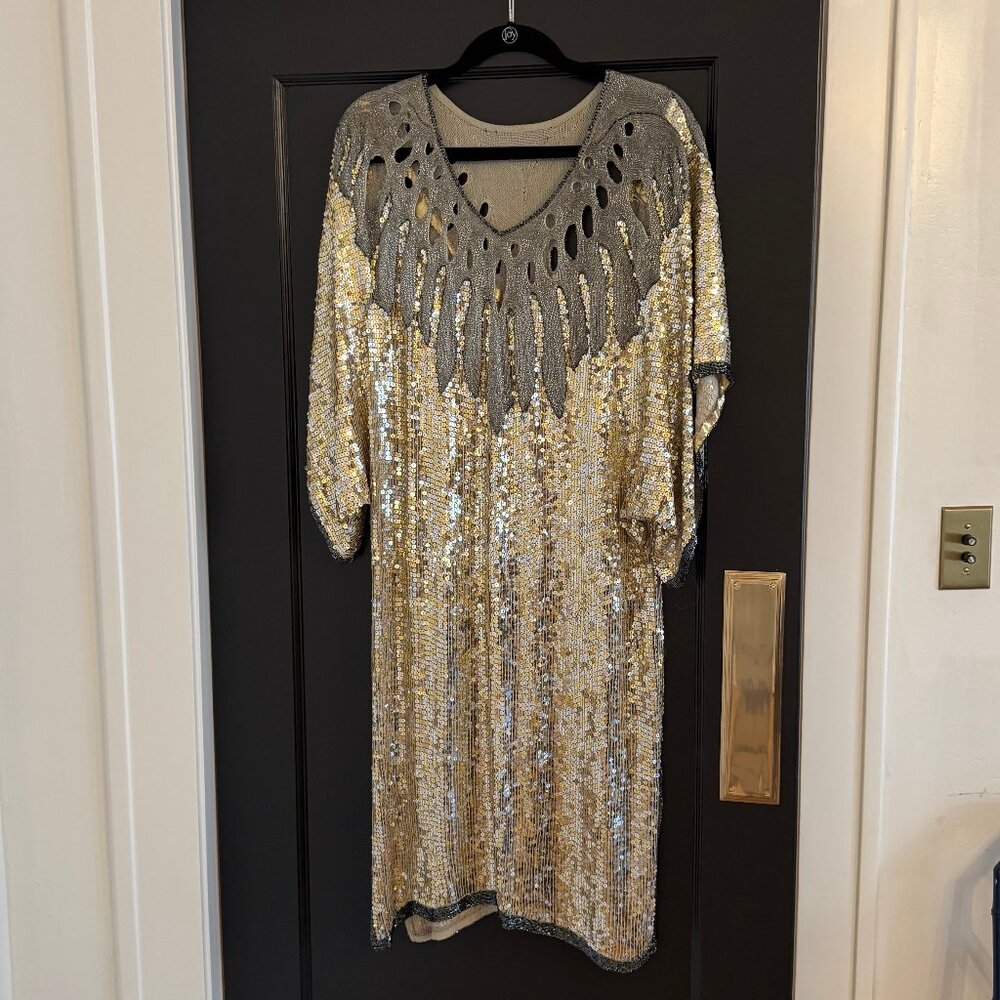 Vintage sequin dress
